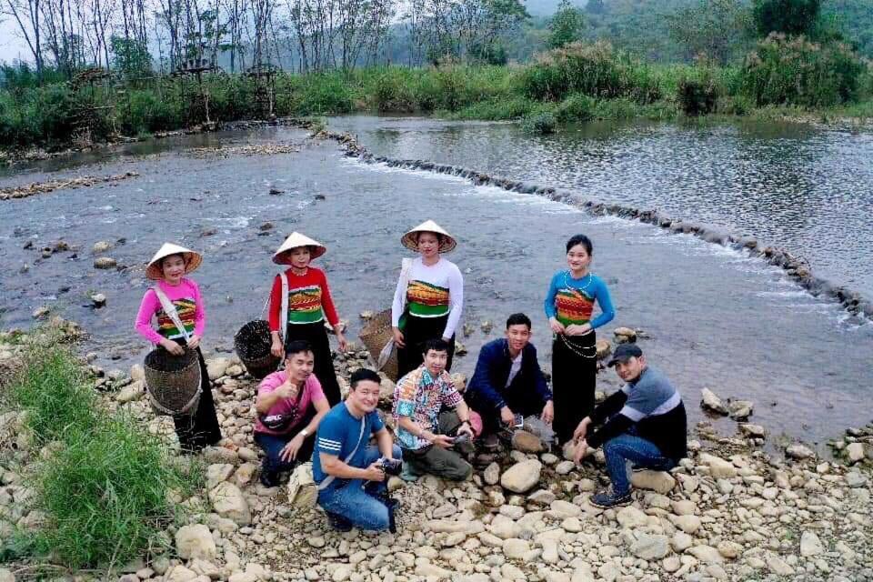 Oh Pu Luong Homestay Huong Ba Thuoc Exteriér fotografie