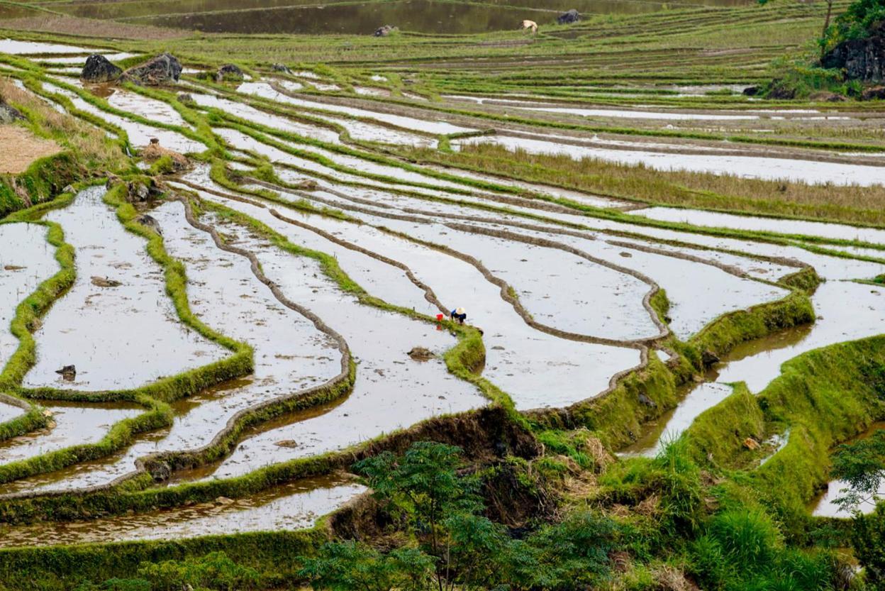 Oh Pu Luong Homestay Huong Ba Thuoc Exteriér fotografie