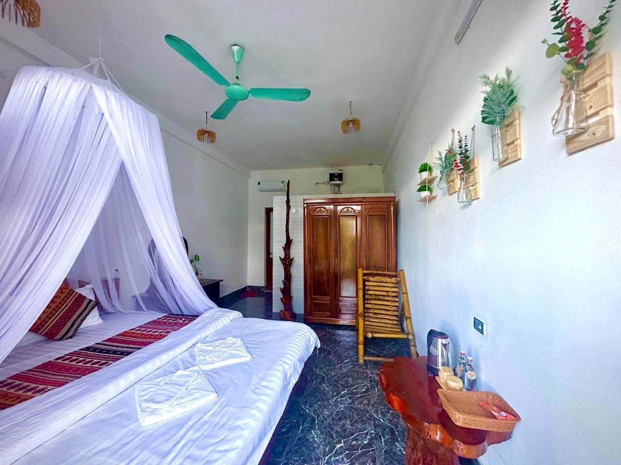 Oh Pu Luong Homestay Huong Ba Thuoc Exteriér fotografie